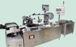AMPOULE용 고속 라벨 부착기 (High type auto-labeling machine for  Ampoule)