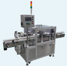 INDEX TYPE 병 라벨 부착기 (Index type auto-labeling machine for bottle)
