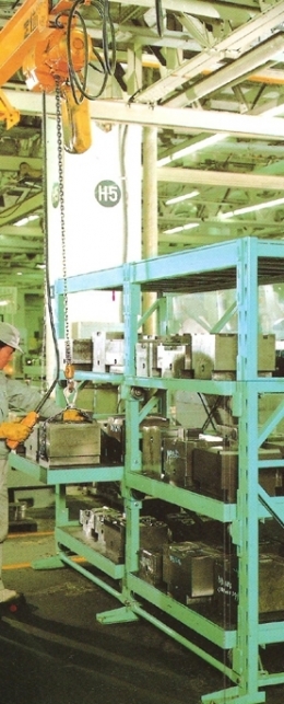 금형랙(Moving Mold Rack), 랙