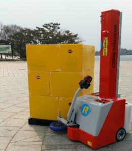 SBS런닝맨 촬영 반자동랩핑기NEO R4(국내 제작)