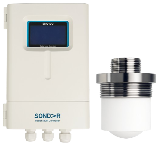 SONDAR 분리형 레이다 수위계 SNC100+RL100