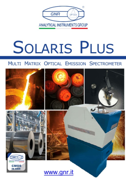 SOLARIS PLUS  금속성분분석기 분광분석기 성분분석기