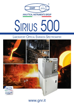 SIRIUS 500  금속성분분석기 분광분석기 성분분석기
