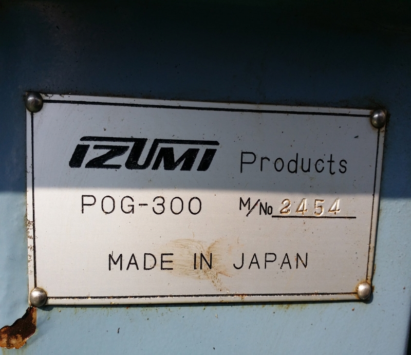 소형원통연마기.연삭기 POG-300 | [중고] 마루이, Machine Tool · Laser Processing ...