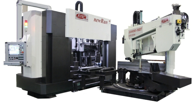 H형강 홀가공기계,multi beam drilling mc newrun7dx 제품 이미지