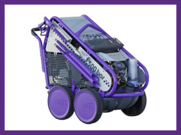High pressure washer gasoline engine type 500 bars 18 liters
