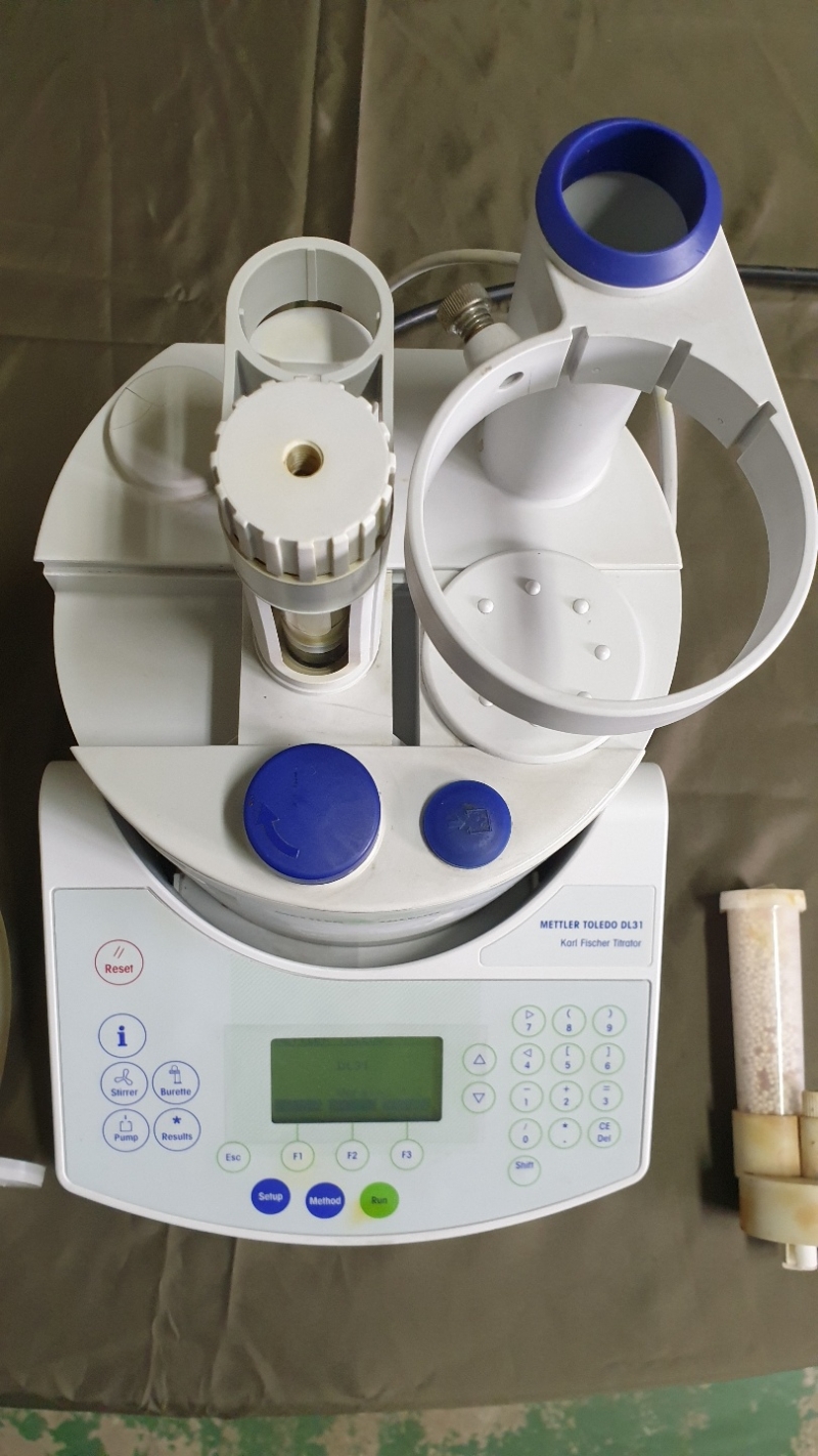 적정기,Titrator,Karl-Fisher,수분 분석기,METTLER TOREDO DL31,수분 측정기(부품용) | [중고 ...