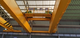 대차형 10+10TON 천정크레인