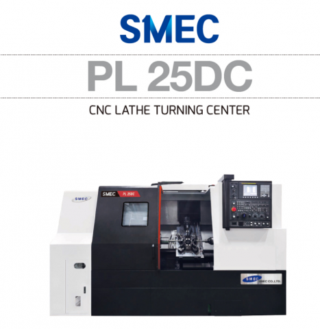 PL 25DC CNC LATHE TURNING CENTER | 삼성공작기계 SMEC 스맥, Machine Tool · Laser ...