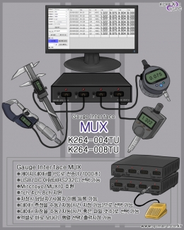 koreaspc Mux 8 채널 멀티플렉서