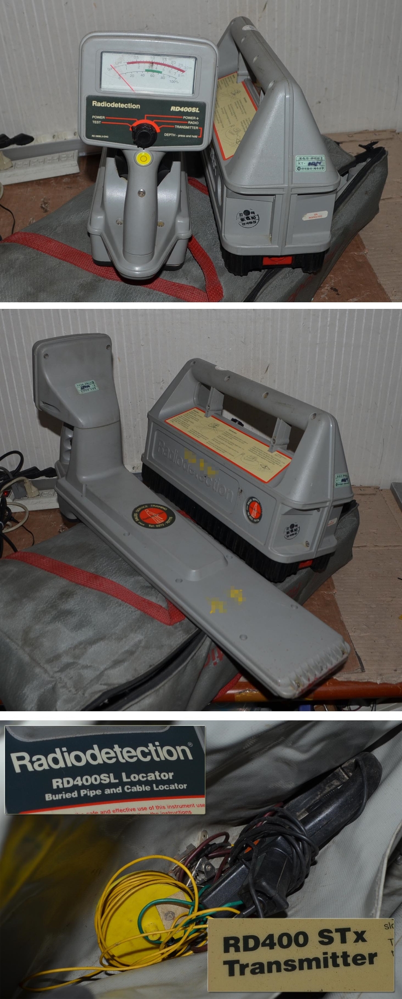 Radiodetection RD400SL Locator & RD400 STx Transmitter | [중고 ...