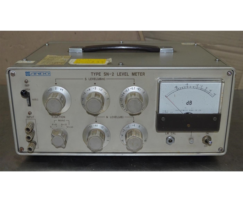 ANDO Type SN-2 Level Meter | [중고] ANDO Type SN-2 Level Meter, 자동화 · 로봇 ...