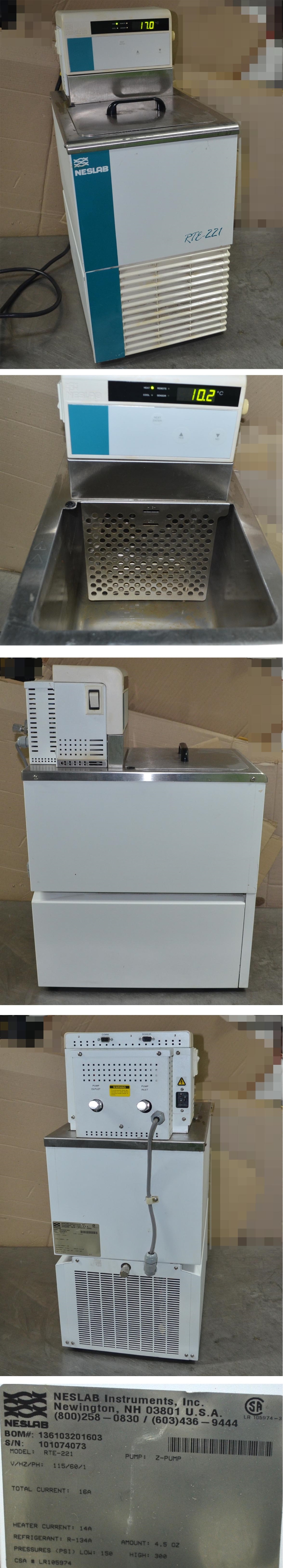 칠러 NESLAB RTE-221 Refrigerated Recirculating Chiller | [중고] 칠러 NESLAB ...