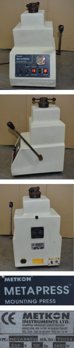 METKON METAPRESS Mounting Press | [중고] METKON METAPRESS Mounting Press ...