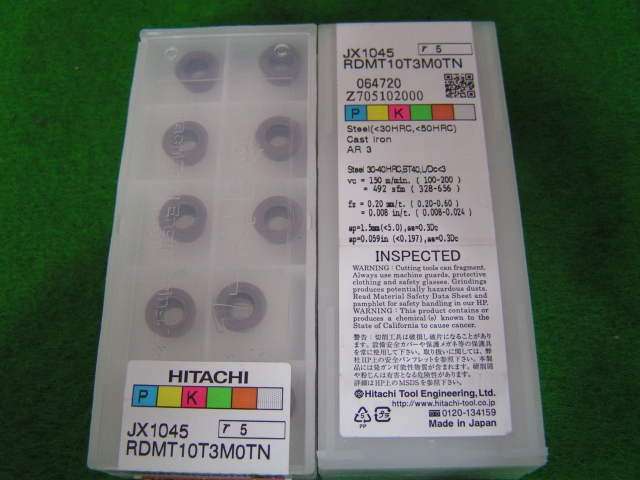 인서트팁 RDMT10T3MOTON