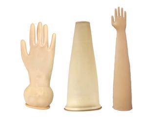 네츄럴 장갑 Natural Rubber Drybox Gloves 제품 이미지