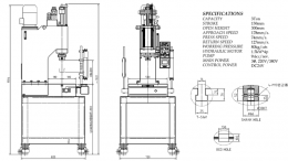 Dongjin hydraulic press machine, 3 tons. [Basic type] 제품 이미지 2