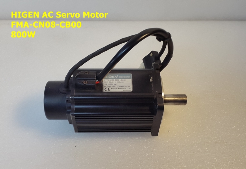 FMA-CN08-CB00 800W HIGEN AC Servo Motor FMA SN08-CB00 | [중고] HIGEN ...
