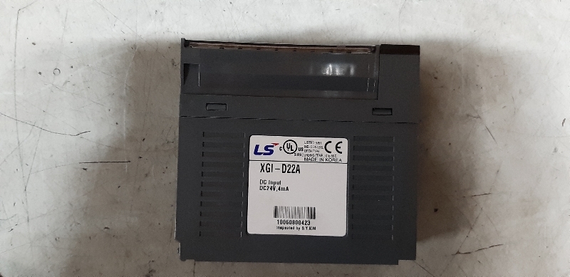 LS XGI-D22A / DC INPUT | [중고] LS, 자동화 · 로봇 · 계측 · 시험 - 동력전달 - PLC · 인버터 ...