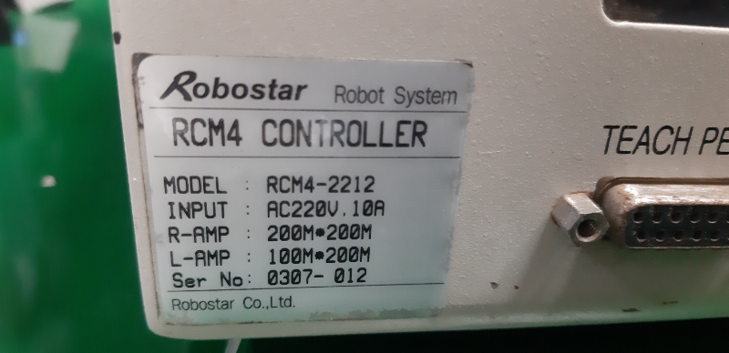 Robostar RCM4-2212 / RCM4 CONTROLLER | [중고] 자동화 · 로봇 · 계측 · 시험 - 동력전달 ...
