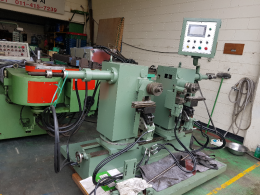 a pipe bending machine