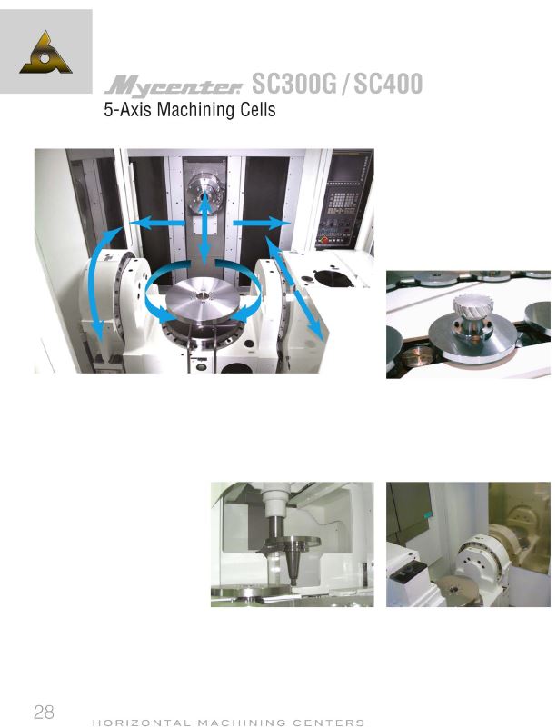 신성메카트로닉스(주) 키타무라(KITAMURA) 5축 고속가공기 Mytrunnion-5G9 이미지