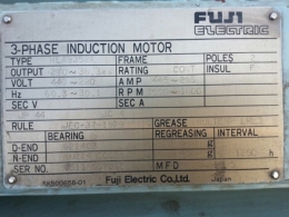 FUJI Motor 387HP*2P*60HZ*440V Product Image 10