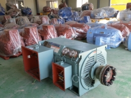 Hyosung High-Voltage Half-Closed Motor 500HP*4P*60HZ*3300V Product Image 2