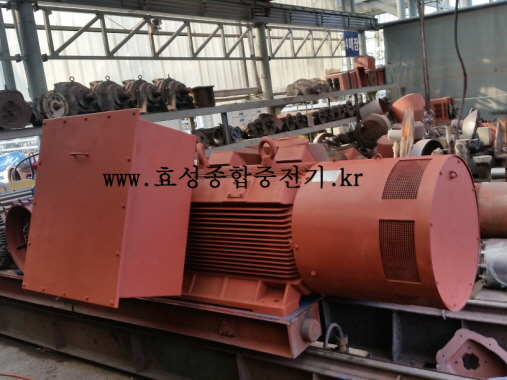 Hyundai High Voltage Motor 275KW*6P*60HZ*6600V Product Image
