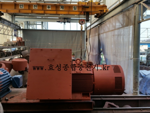 Hyundai High Voltage Motor 275KW*6P*60HZ*6600V Product Image