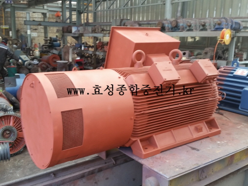 Hyundai High Voltage Motor 275KW*6P*60HZ*6600V Product Image