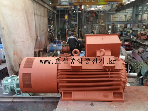 Hyundai High Voltage Motor 275KW*6P*60HZ*6600V Product Image