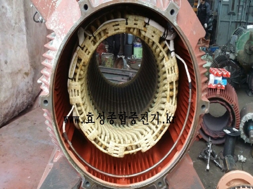 Hyundai High Voltage Motor 275KW*6P*60HZ*6600V Product Image