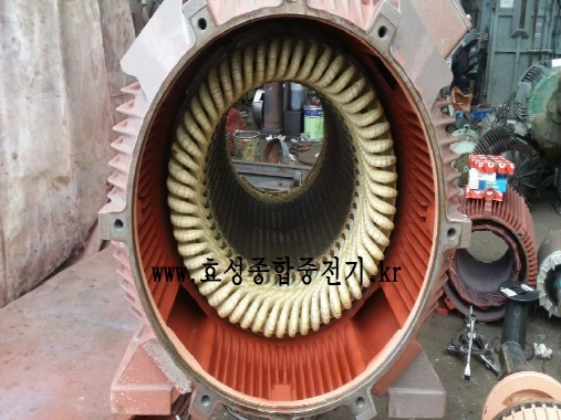 Hyundai High Voltage Motor 275KW*6P*60HZ*6600V Product Image