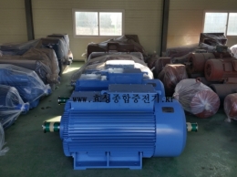 현대 권선형 모터 200KW*10P*60HZ*440V (40% ED)