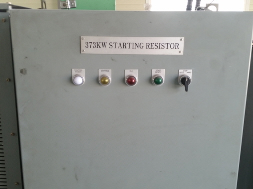 Hyosung High Voltage Wound Motor and Resistor 500HP*12P*60HZ*3300V Product Image