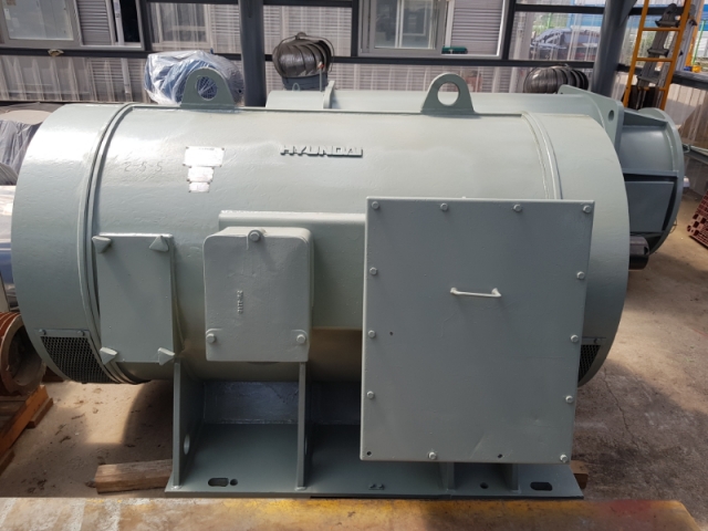 현대 고압 권선형 모터 750KW*12P*60HZ*3300V