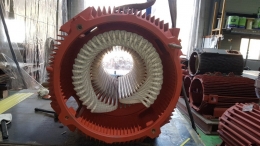 Hyundai High-Voltage Motor Repair Process 550KW*4*60*6600V Product Image 3