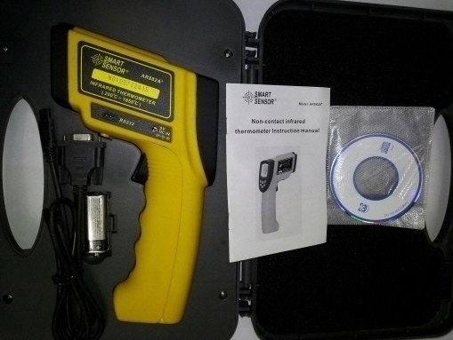 적외선 온도계,AR882A+200~1850C2 이미지