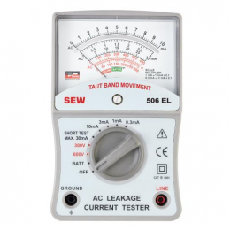 아나로그누설전류계 506EL;0.3mA~30mA,600V,계측기,측정기