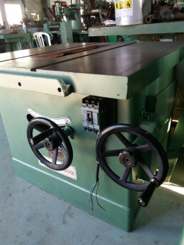 Used axial inclination / used woodworking machine *