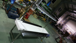 Food-grade white belt conveyor / white belt conveyor / belt conveyor / worktable conveyor