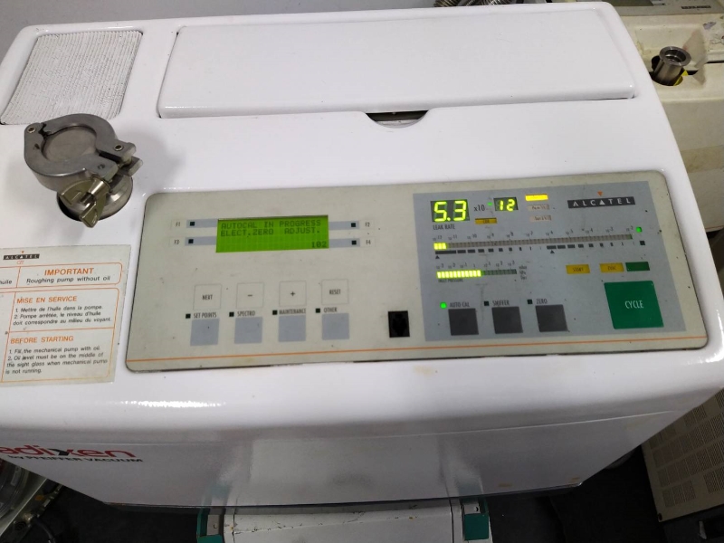 헬륨리크디텍터 | [중고] adixen(구 ALCATEL), Chemistry · Hydraulics and Pneumatics ...
