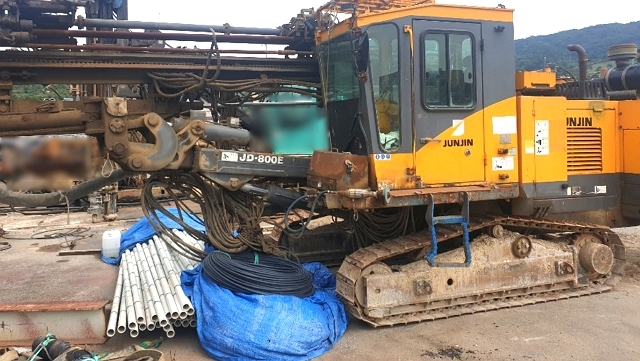 천공기(중고천공기)전진JD800E(천공기)급매2011년식