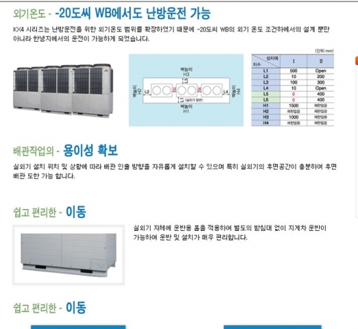 에어컨,시스템에어컨,냉난방 제품 이미지