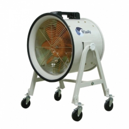 a high-powered ventilation blower