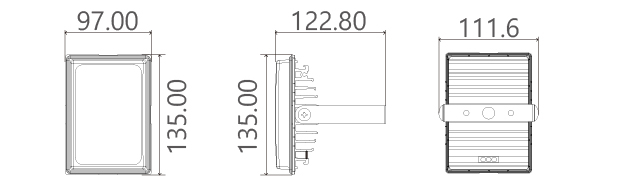 25W LED 투광기  방수, 방습 조명등 작업등 검사등 중장비 조명 제품 이미지