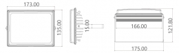 50W LED 투광기 방수등, 방습등,  조명등,  작업등, 검사등 제품 이미지 4