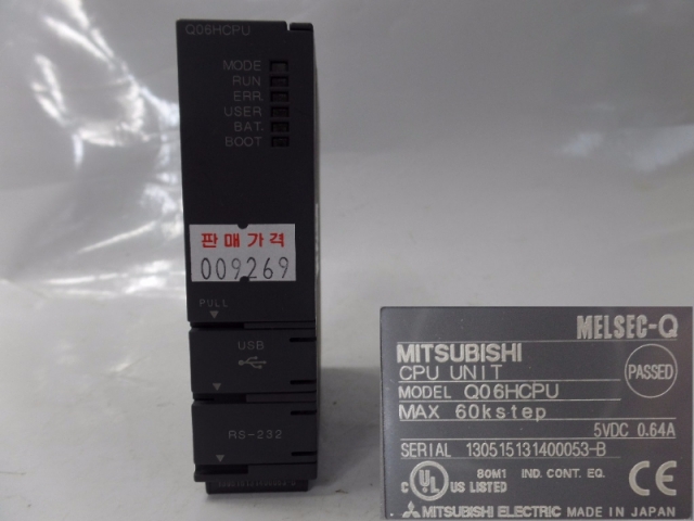 MITSUBISHI PLC Q06HCPU | [중고] MITSUBISHI, 자동화 · 로봇 · 계측 · 시험 - 동력전달 ...