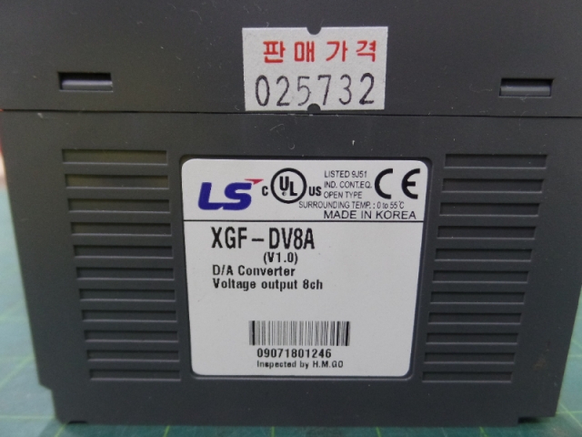 LS D/A Converter XGF-DV8A | [중고] LS, 자동화 · 로봇 · 계측 · 시험 - 동력전달 - PLC ...